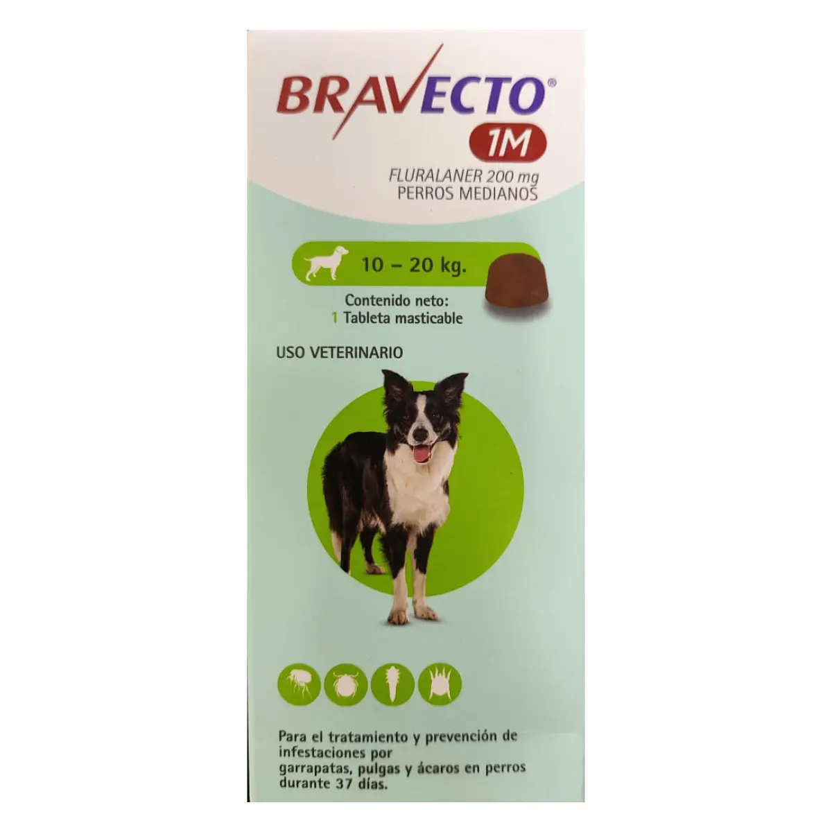 Bravecto 1M 200mg 1 Tab M