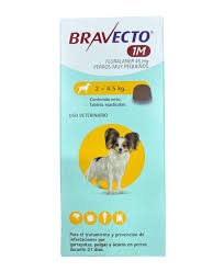 Bravecto 1M 45mg 1 Tab Xs