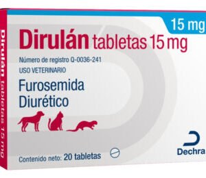 Dirulan 15mg. 20 Tabletas