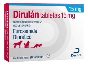 Dirulan 15mg. 20 Tabletas