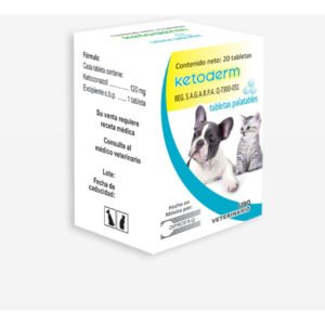 Ketoderm tabletas 120mg