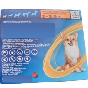 Masticable Spectra Naranja perros 2-3.5 kg, 1 tableta