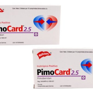 Pimocard 2.5, 2 piezas con 20 tab c/u