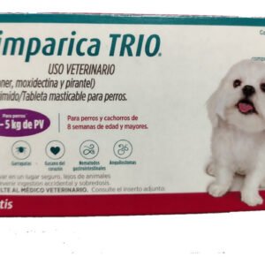 Masticable perros Simp Trio morado 1 Tab 2.5-5kg