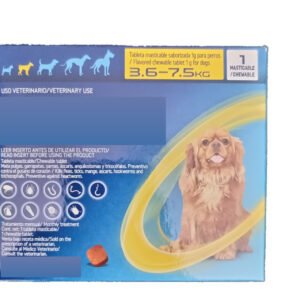 Masticable Spectra Amarillo perros 3.5-7.5 kg, 1 tableta