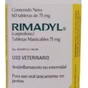 Rimadyl 75mg, 60 tabletas