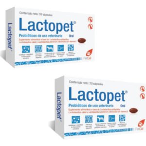 Lactopet, 2 piezas con 30 capsulas