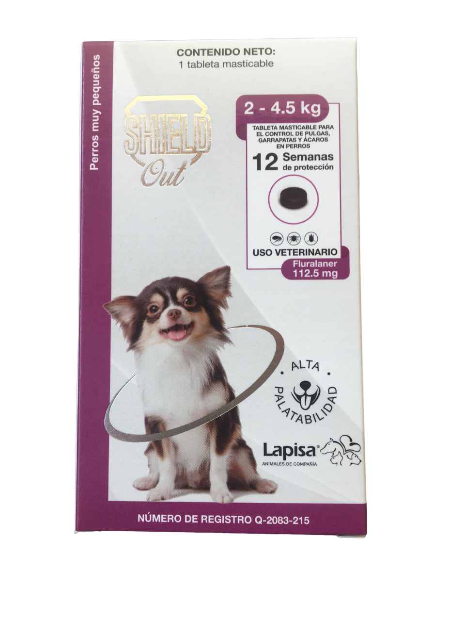 SHIELD OUT - 2 A 4.5 KG