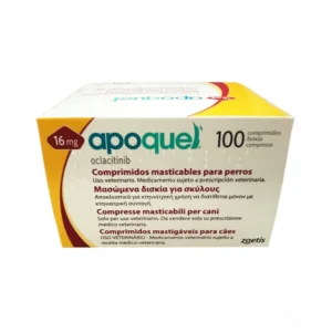 APOQUEL MASTICABLE 16 MG/ 100 tabs