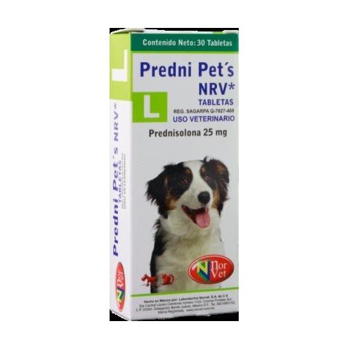 PREDNI-PET'S NRV "L" 25 MG