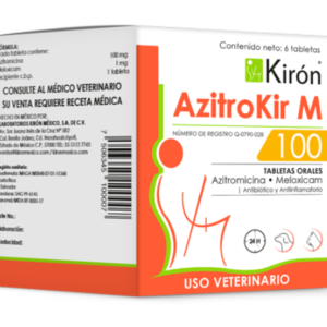 Azitrokir M 100 6 Tabletas
