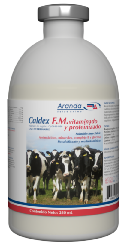 Caldex F.M Vitaminado y Proteinizado 240 ml
