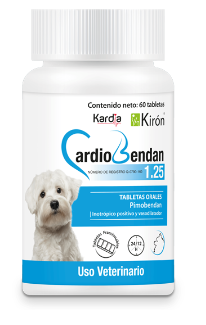 CardioBendan 1.25, 60 Tabletas