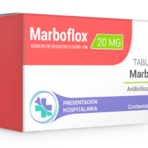 Marboflox 20 mg 100 Tabletas