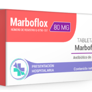 Marboflox 80 mg 100 Tabletas