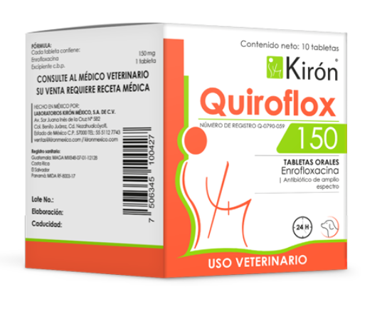 Quiroflox 150 10 Tabletas