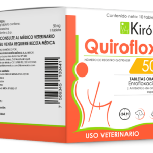 Quiroflox 50  10 tabletas