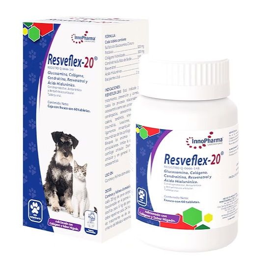 Resveflex-20, 60 Tabletas