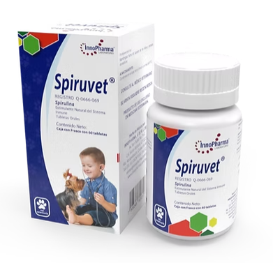 Spiruvet 60 Tabletas