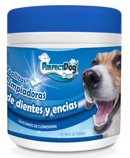 Toallitas Limpiadoras de dientes y encias 30 Piezas