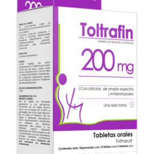 Toltrafin 200 exhibidor 20 Tabletas
