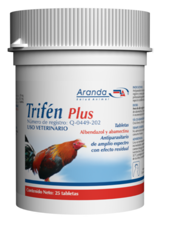 Trifén Plus 25 Tabletas