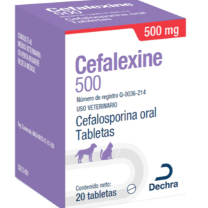 CEFALEXINE CAJA 500 mg DECHRA