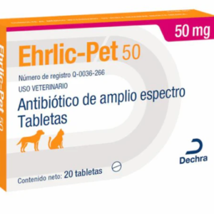 EHRLIC-PET 50  20 Tabletas