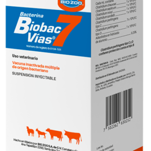 Bacterina Biobac 7 Vías 250 ml