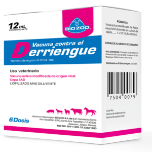 Vacuna contra el Derriengue 6 dosis